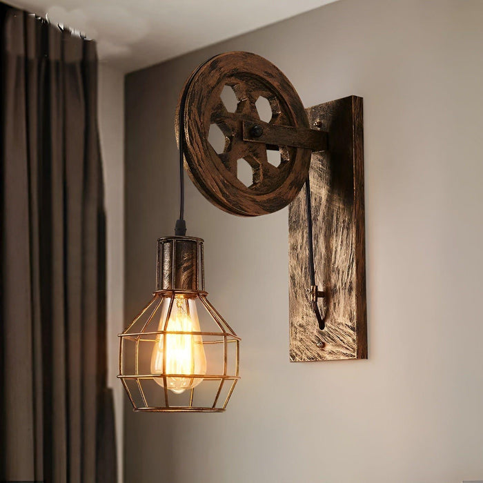 Lisslune | LED wall lamp in industrial style