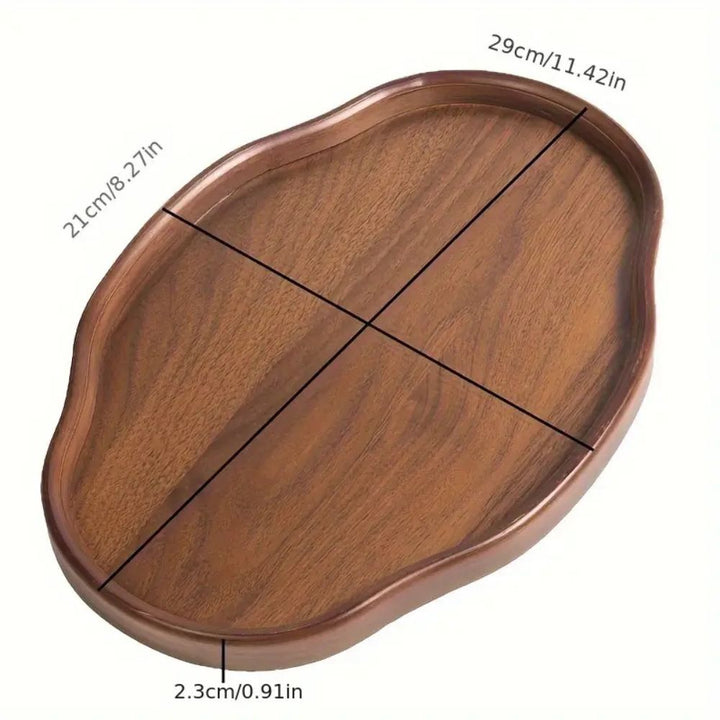 Lisslune | Vintage-Style Bamboo Serving Tray