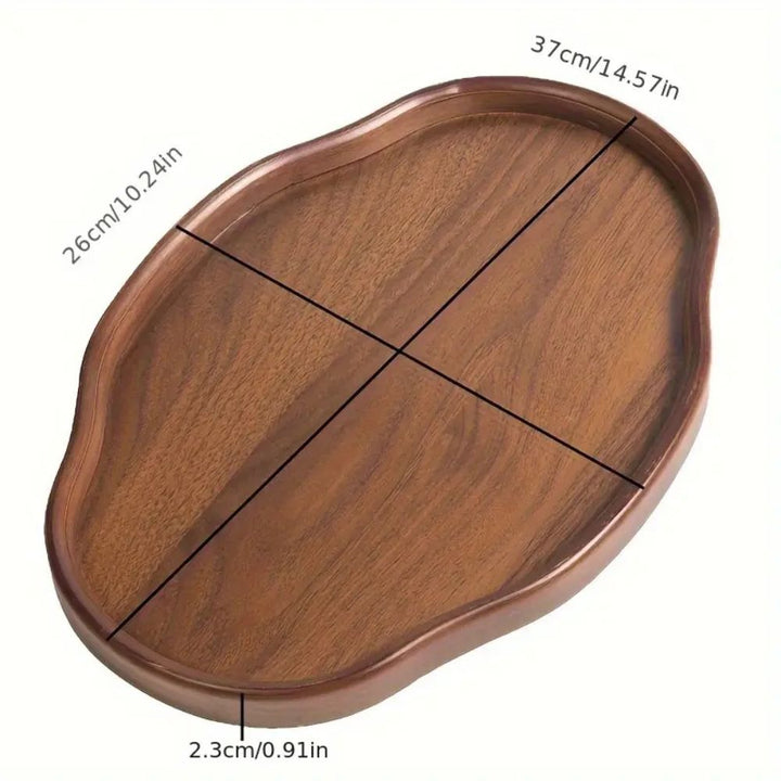 Lisslune | Vintage-Style Bamboo Serving Tray