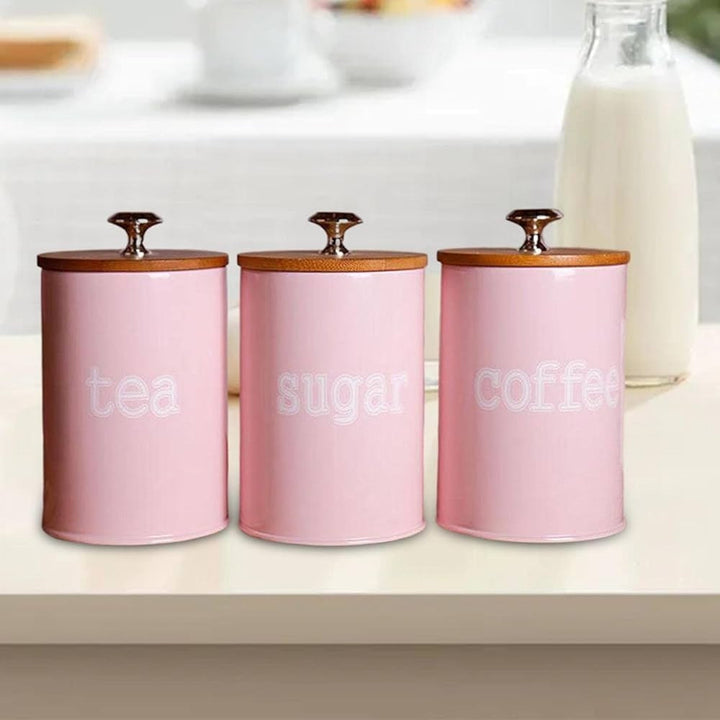 Lisslune | Iron Airtight Storage Canister | 3pcs Set