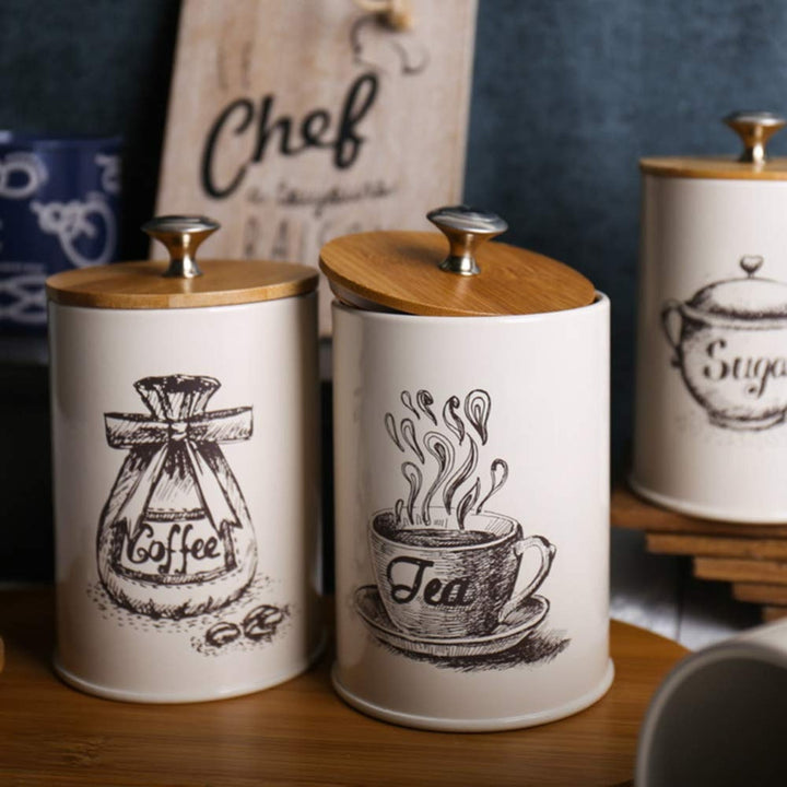 Lisslune | Iron Airtight Storage Canister | 3pcs Set