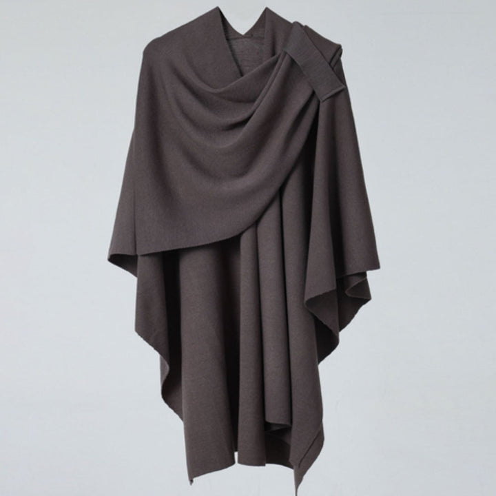 Lisslune | Virelli Poncho Lightweight Shawl Coat