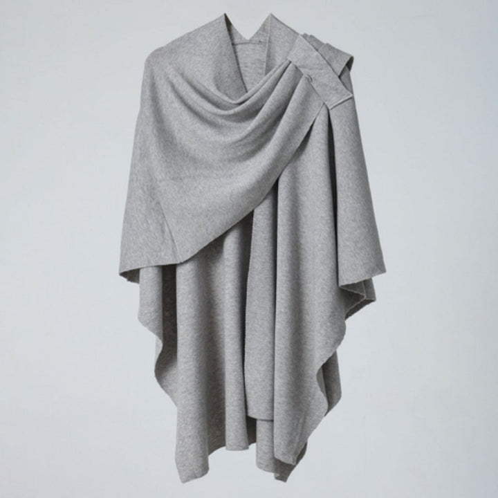 Lisslune | Virelli Poncho Lightweight Shawl Coat