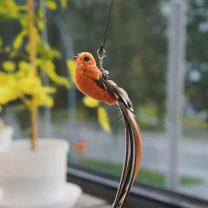 Lisslune | FLATTERN FREUND – Interactive cat toy with fluttering wings for natural hunting fun