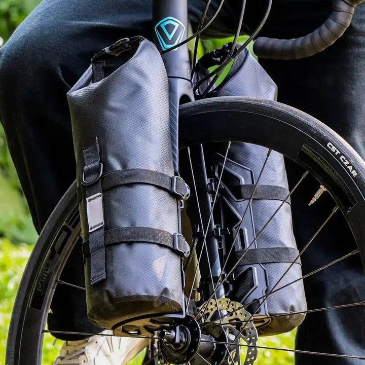 Lisslune | Waterproof Bicycle Panniers for Front Wheel