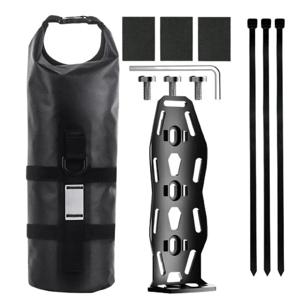Lisslune | Waterproof Front Fork Bike Bags – 5-7L Pannier Set for Long Rides & Bikepacking