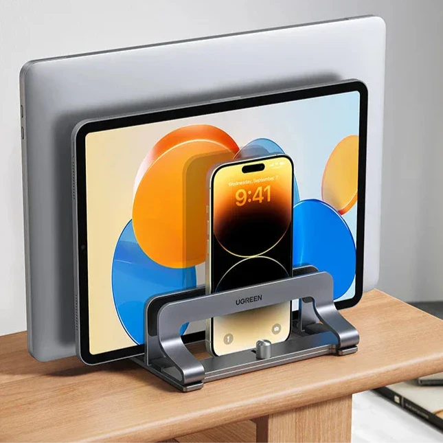 Lisslune | Foldable Aluminum Laptop Stand for 10–17” Devices