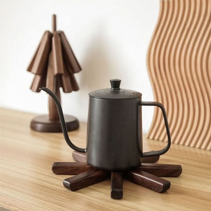 Lisslune | Elegant Walnut Table Mats for Noble & Cozy Dining Areas
