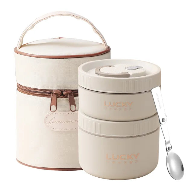 Lisslune | EetJoy | Bento Lunchbox Set | Keeps your food warm | Sustainable and stylish