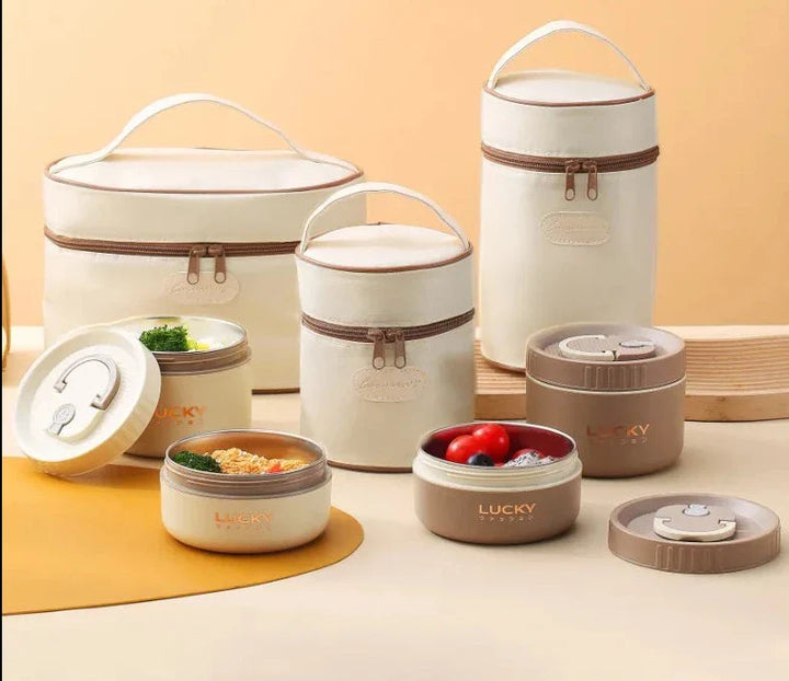 Lisslune | EetJoy | Bento Lunchbox Set | Keeps your food warm | Sustainable and stylish