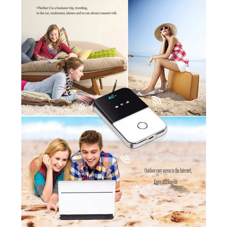 Lisslune | MF925 4G LTE Multi-Mode High-Speed Wireless Router, Support for TF Card (32GB Max)