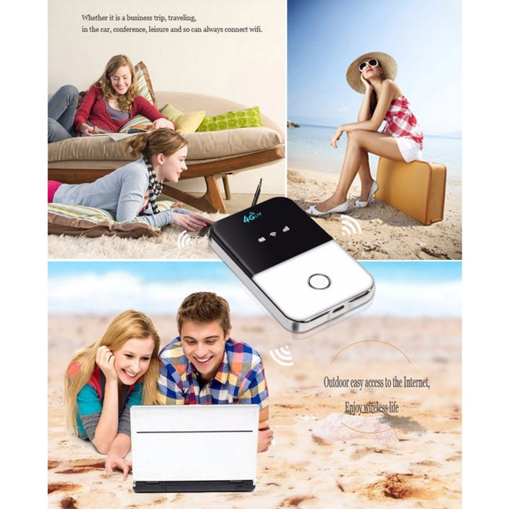Lisslune | MF925 4G LTE Multi-Mode High-Speed Wireless Router, Support for TF Card (32GB Max)