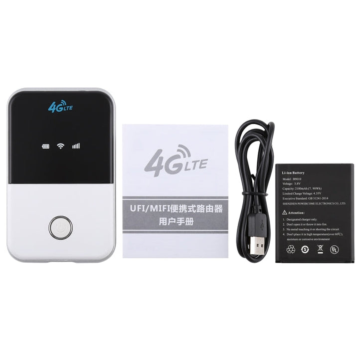 Lisslune | MF925 4G LTE Multi-Mode High-Speed Wireless Router, Support for TF Card (32GB Max)