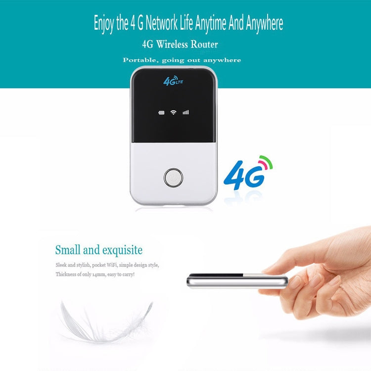 Lisslune | MF925 4G LTE Multi-Mode High-Speed Wireless Router, Support for TF Card (32GB Max)