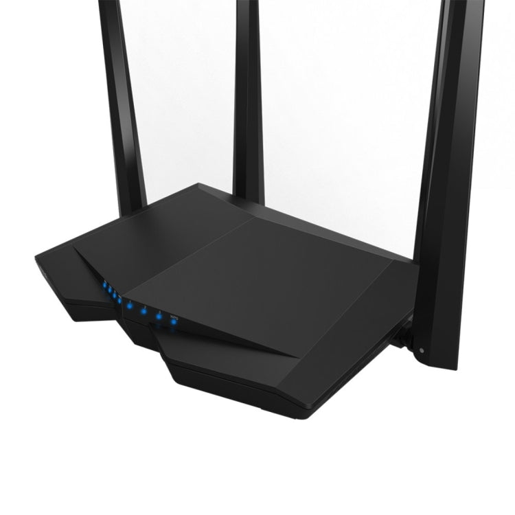 Lisslune | Tenda AC6 AC1200 Smart Dual-Band Wireless Router 5GHz 867Mbps + 2.4GHz 300Mbps WiFi Router with 4*5dBi external antennas (Black)