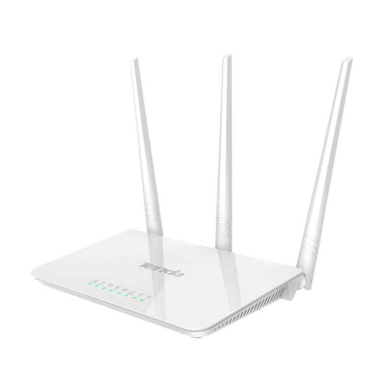 Lisslune | Tenda F3 Wireless 2.4GHz 300Mbps WiFi Router with 3*5dBi external antennas (White)