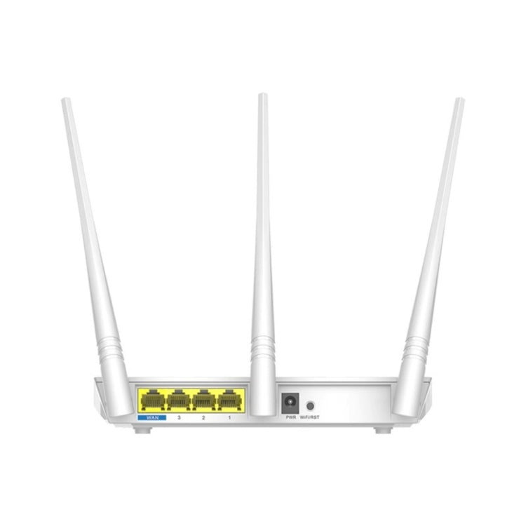 Lisslune | Tenda F3 Wireless 2.4GHz 300Mbps WiFi Router with 3*5dBi external antennas (White)