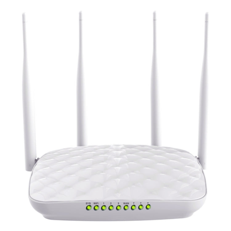 Lisslune | Tenda FH456 Wireless 2.4GHz 300Mbps WiFi Router with 4*5dBi external antennas (White)