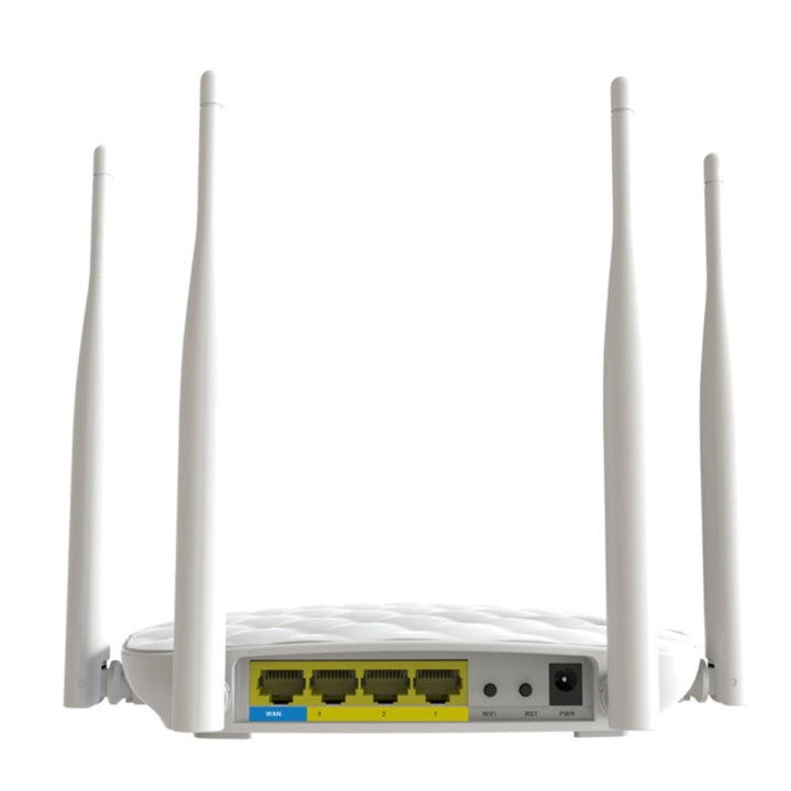 Lisslune | Tenda FH456 Wireless 2.4GHz 300Mbps WiFi Router with 4*5dBi external antennas (White)