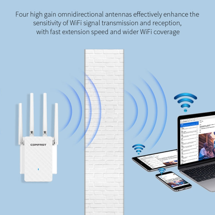 Lisslune | COMFAST CF-WR306S 300Mbps Wireless WiFi Signal Amplifier