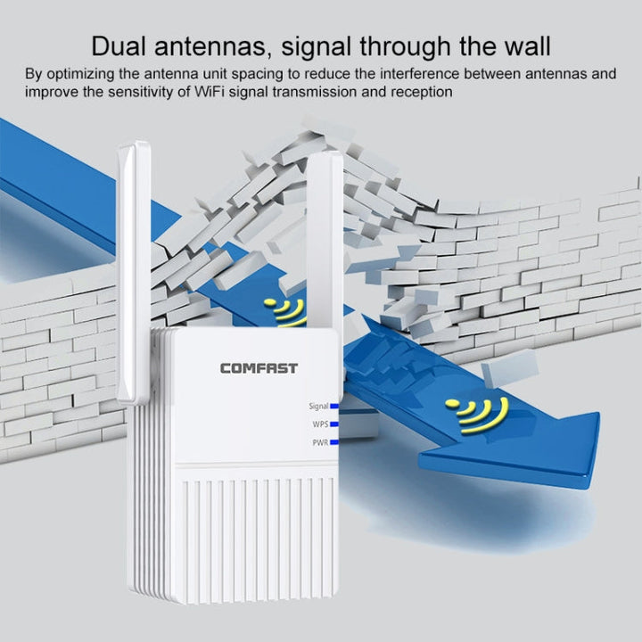 Lisslune | COMFAST CF-N300 300Mbps Wireless WIFI Signal Booster Repeater Network Router with 2 Antennas