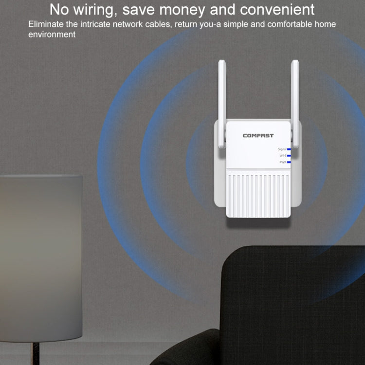 Lisslune | COMFAST CF-N300 300Mbps Wireless WIFI Signal Booster Repeater Network Router with 2 Antennas