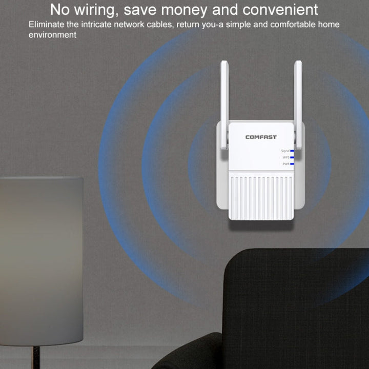 Lisslune | COMFAST CF-N300 300Mbps Wireless WIFI Signal Booster Repeater Network Router with 2 Antennas