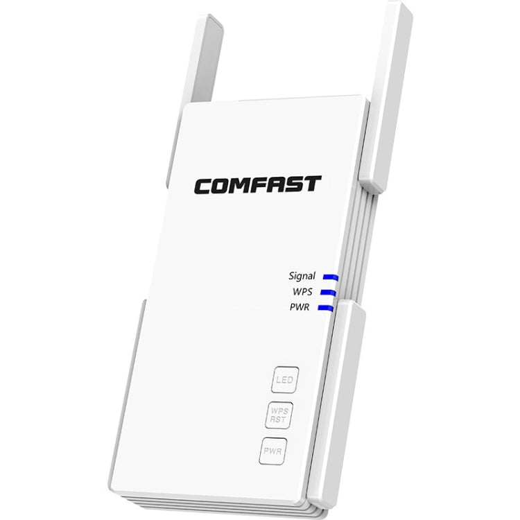 Lisslune | COMFAST CF-AC2100 2100Mbps Wireless WIFI Signal Amplifier Repeater Booster Network Router with 4 Antennas, UK Plug