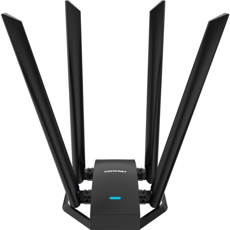 Lisslune | COMFAST CF-WU785AC 1300Mbps Dual-Band Wifi USB Network Adapter with 4 Antennas