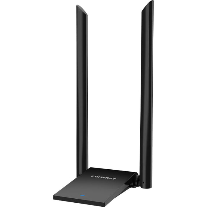 Lisslune | COMFAST CF-WU782ACV2 1300Mbps Dual-Band Wifi USB Network Adapter with 2 Antennas