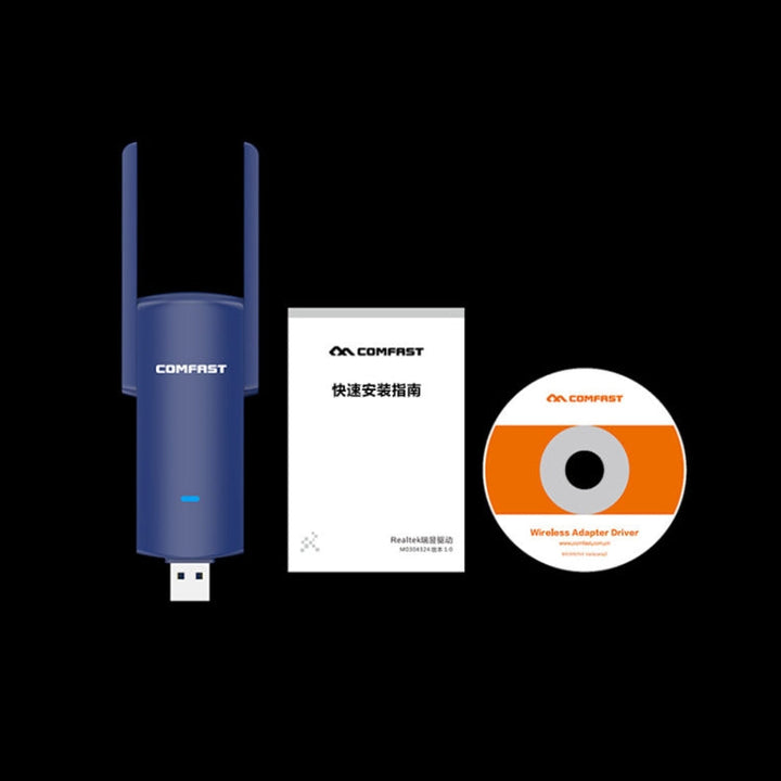 Lisslune | COMFAST CF-927B 1300Mbps Dual-band Bluetooth Wifi USB Network Adapter