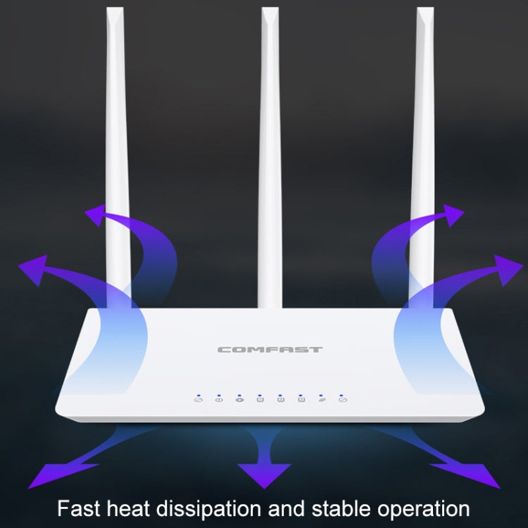 Lisslune | COMFAST WR613N V3 Home 300Mbps Wireless Router 2.4G WiFi Network Extender