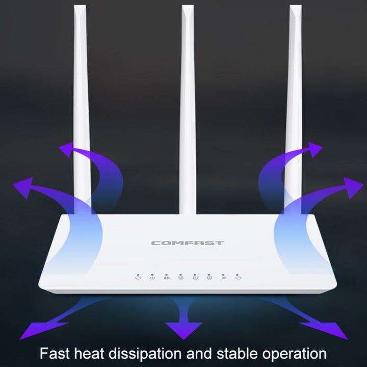 Lisslune | COMFAST WR613N V3 Home 300Mbps Wireless Router 2.4G WiFi Network Extender