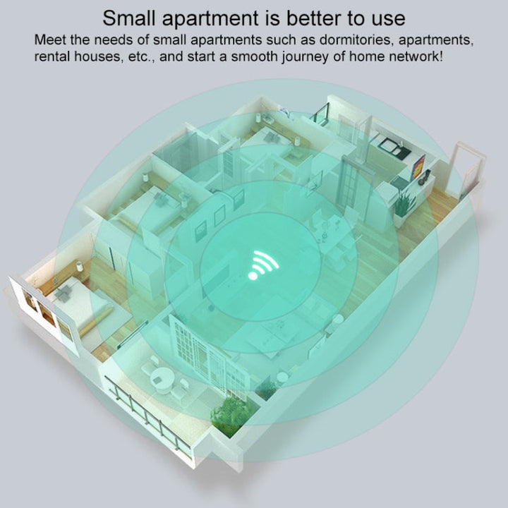 Lisslune | COMFAST WR613N V3 Home 300Mbps Wireless Router 2.4G WiFi Network Extender