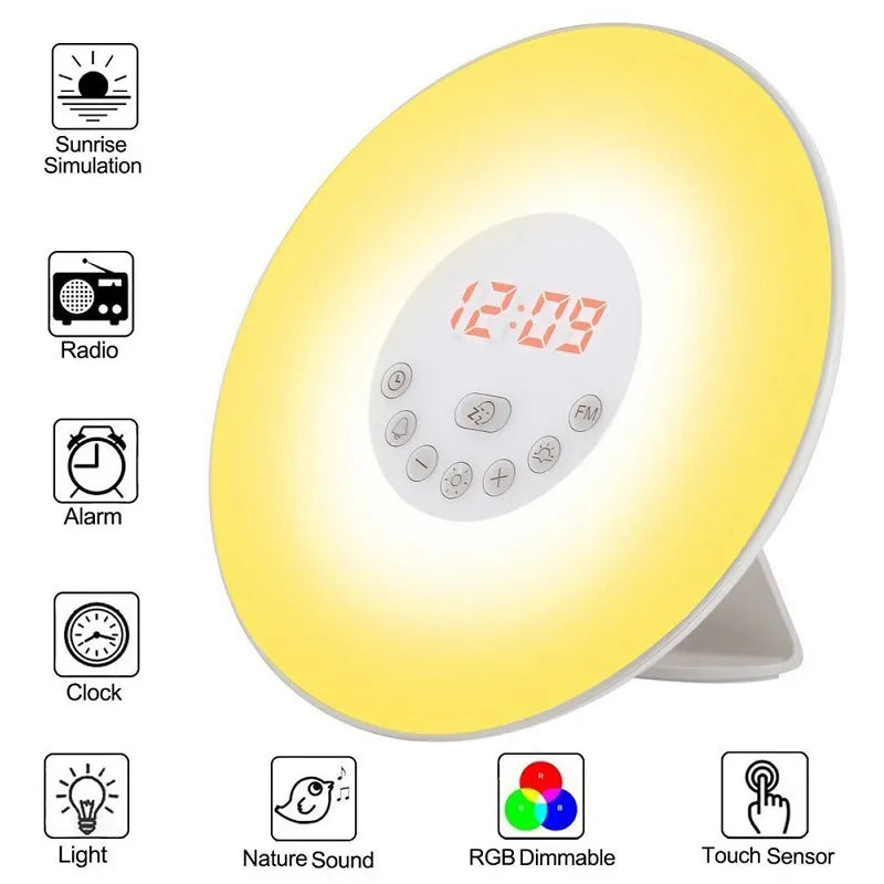Lisslune | Loomi Alarm Clock | Wake Light | Wake up with natural light