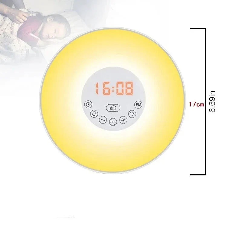 Lisslune | Loomi Alarm Clock | Wake Light | Wake up with natural light