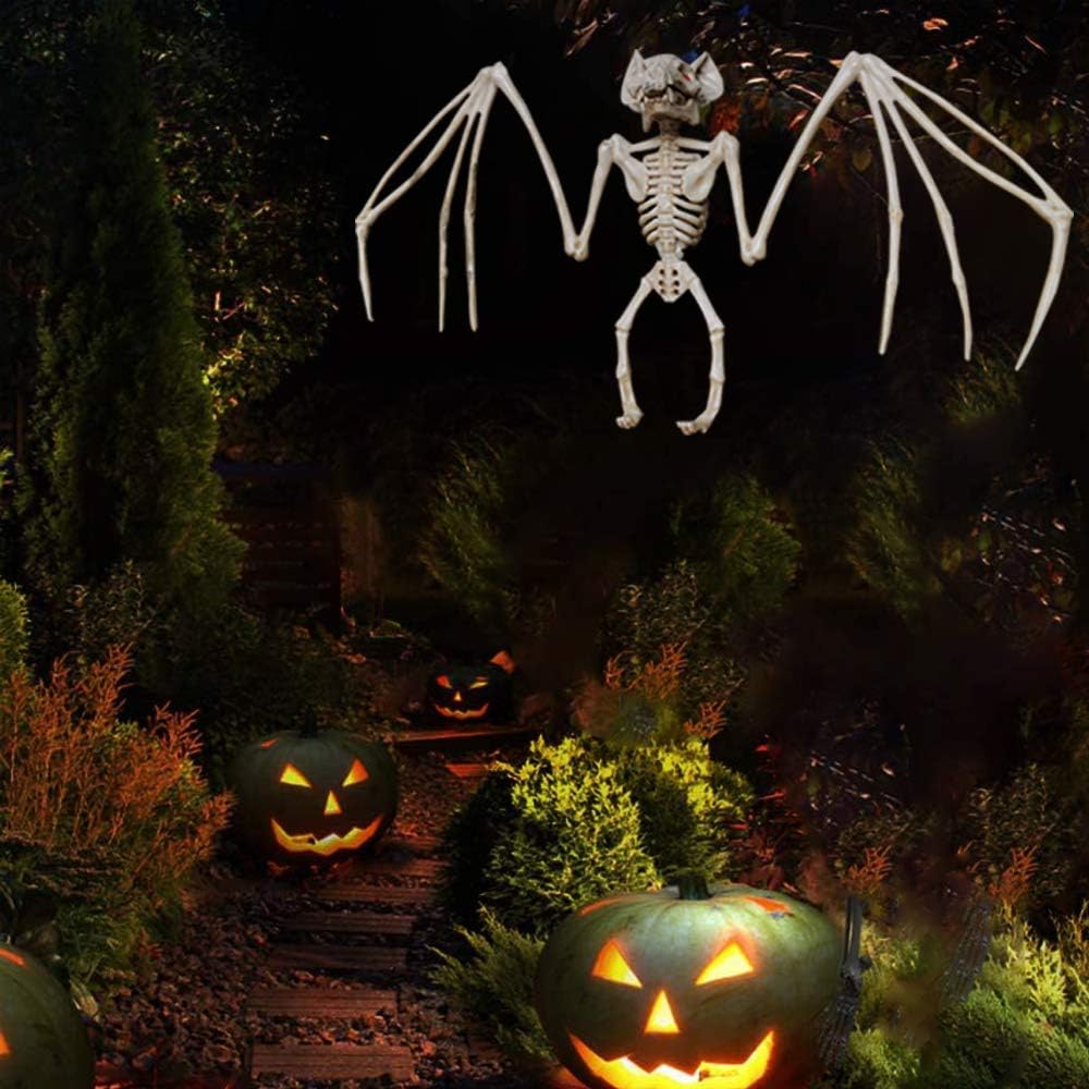 Lisslune | SpookySkeleton – Gothic Wall Art Hanging Ornament for Halloween