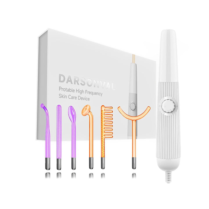 Lisslune | Elysium Glow™ | Professional High-Frequency Facial Wand | Anti-Aging Skin Rejuvenation Device for Home Use & Spa Treatments