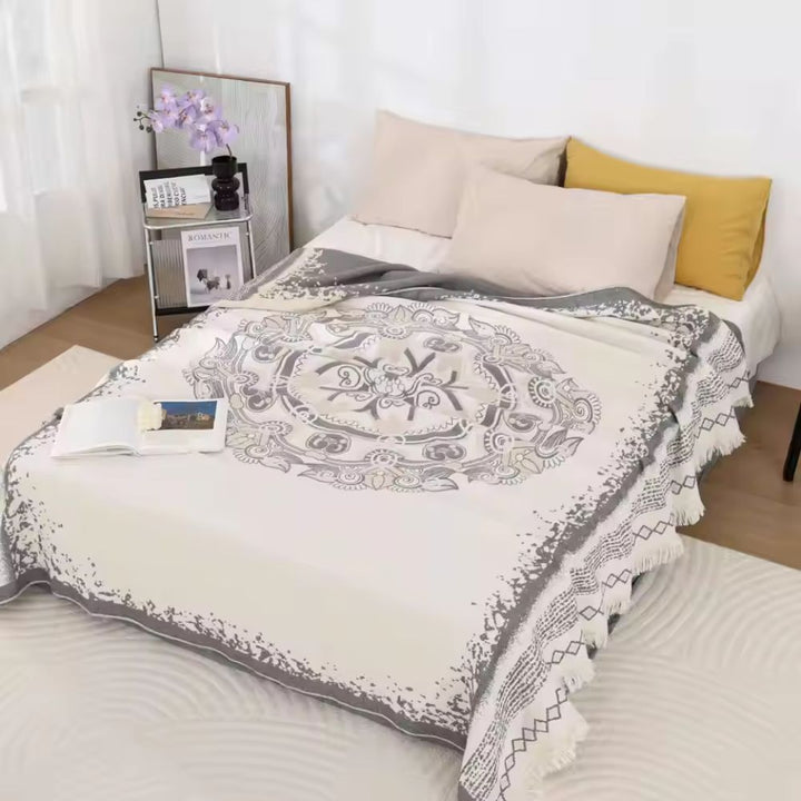 Lisslune | Wander Cotton Boho Mandala Blanket