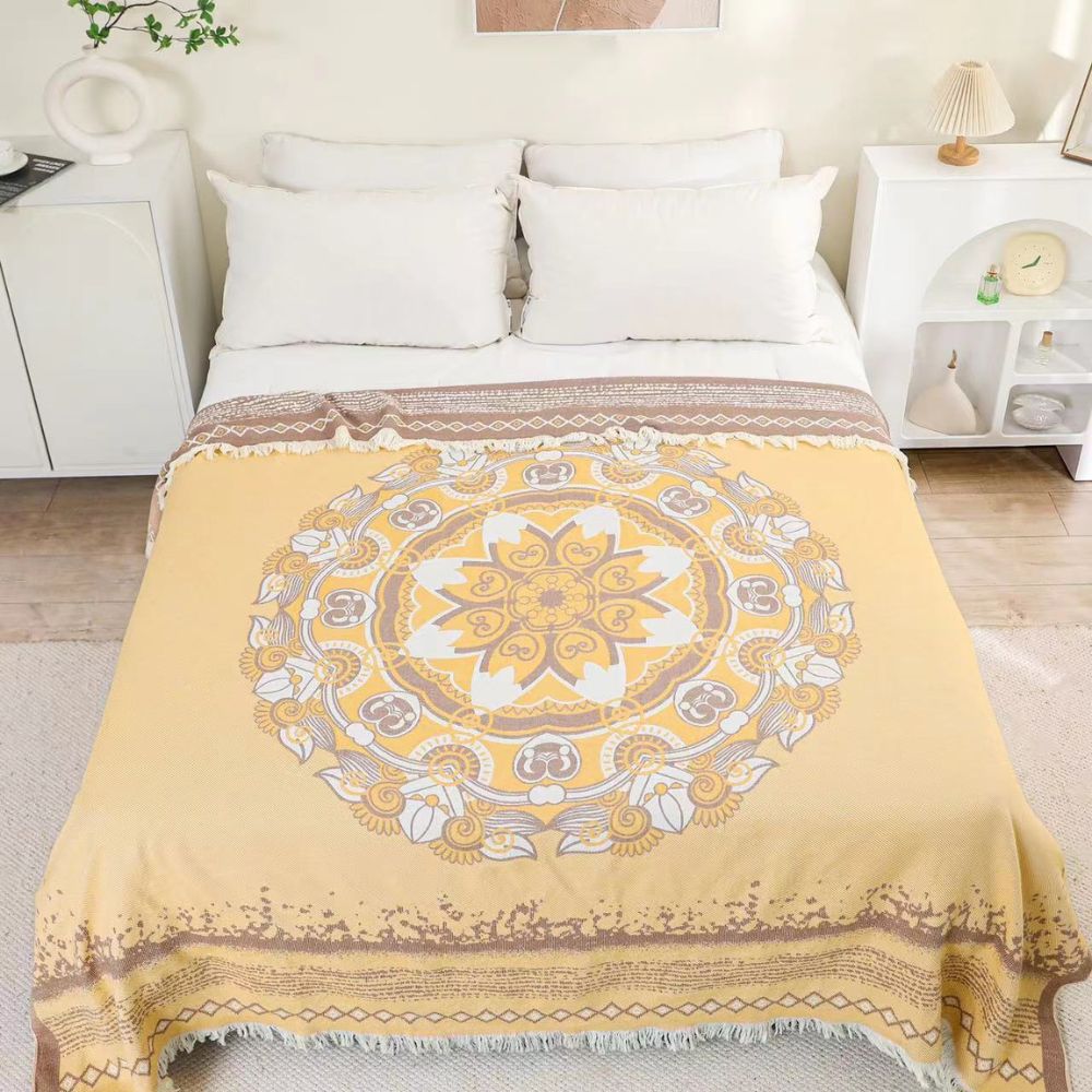 Lisslune | Wander Cotton Boho Mandala Blanket