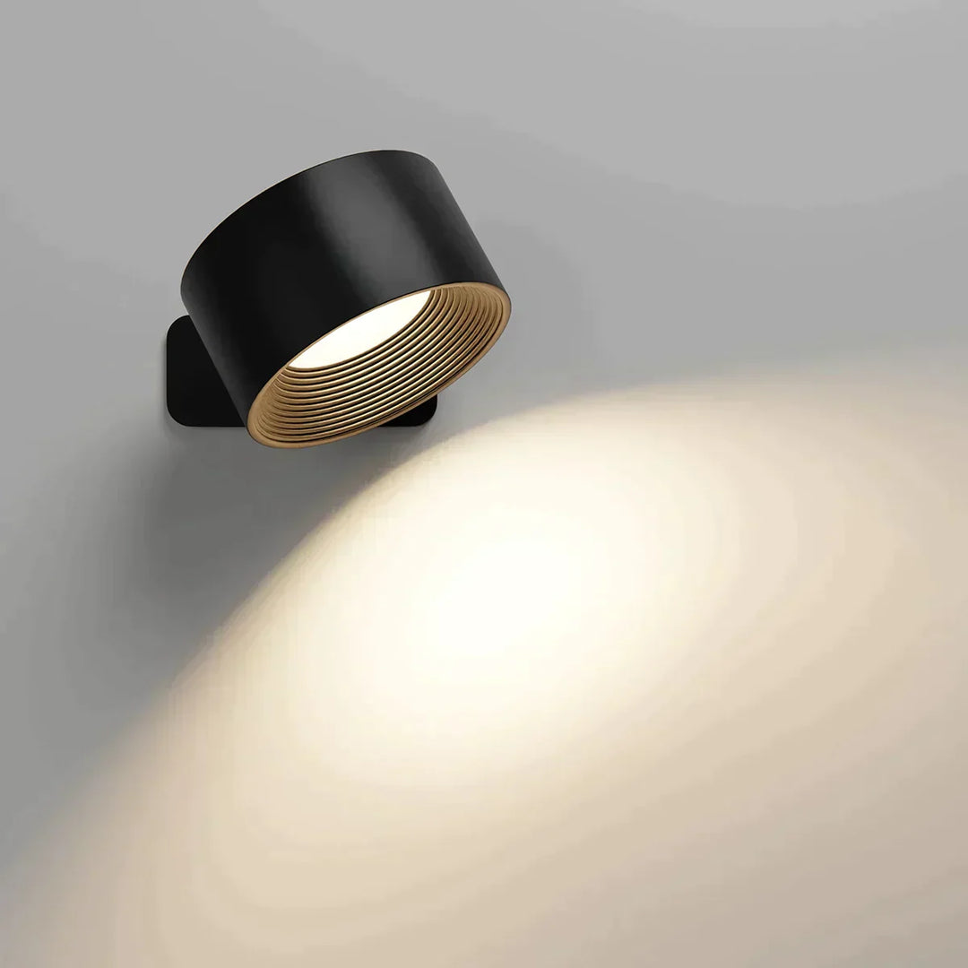 Lisslune | FlexiLamp – Wireless, Rechargeable Wall Light with 360° Rotation