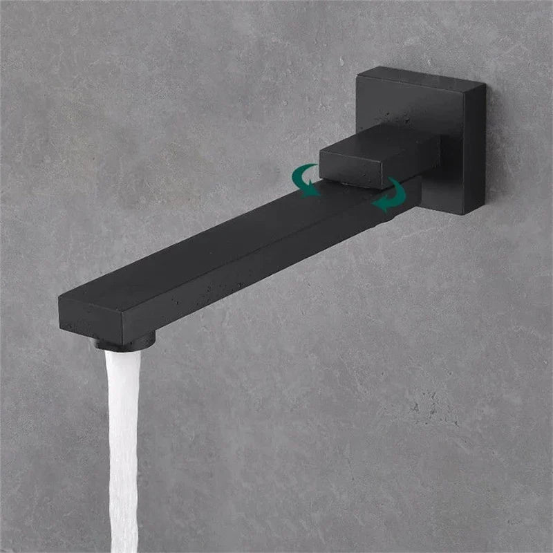 Lisslune | Wall-Mounted Foldable Faucet – High-Quality Stainless Steel Tap with Modern Design