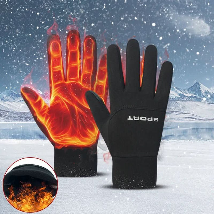 Lisslune | Winter gloves with grip for snow, rain & cold