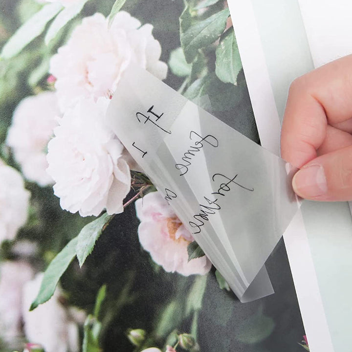 Lisslune | Waterproof Transparent Sticky Notes