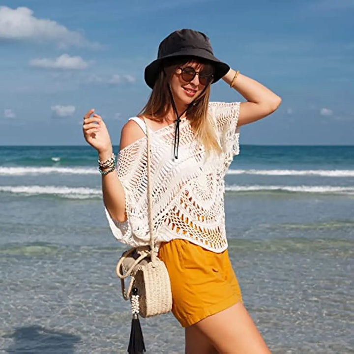 Lisslune | Brisa | Waterproof foldable Bucket Hat | SPF 50+ wide brim sun hat | Safe in the sun