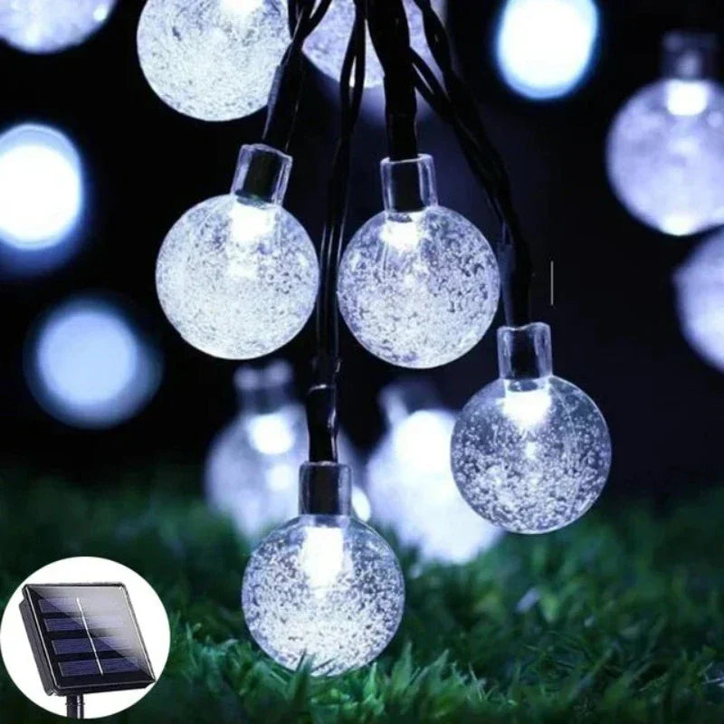 Lisslune | SunShade Solar Lantern String Lights – Weatherproof Outdoor LED Decoration