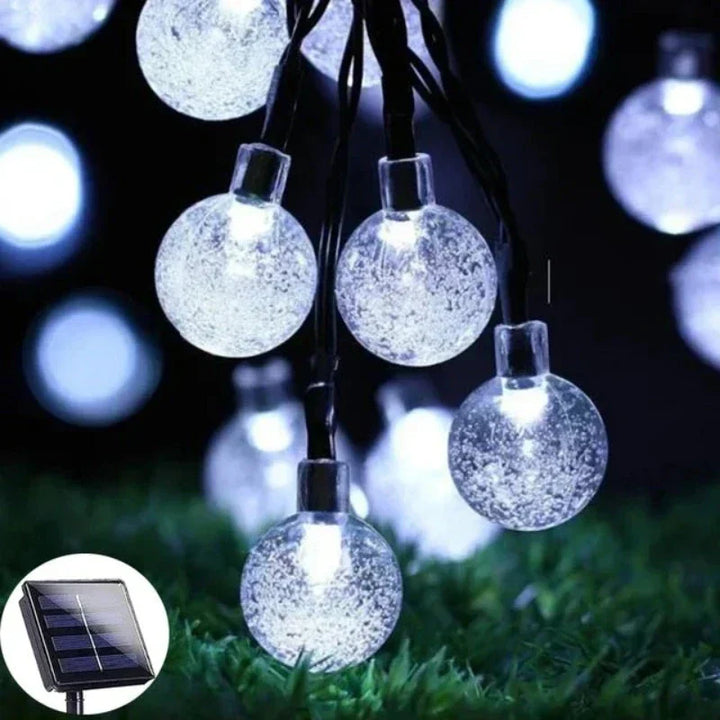 Lisslune | SunShade Solar Lantern String Lights – Weatherproof Outdoor LED Decoration