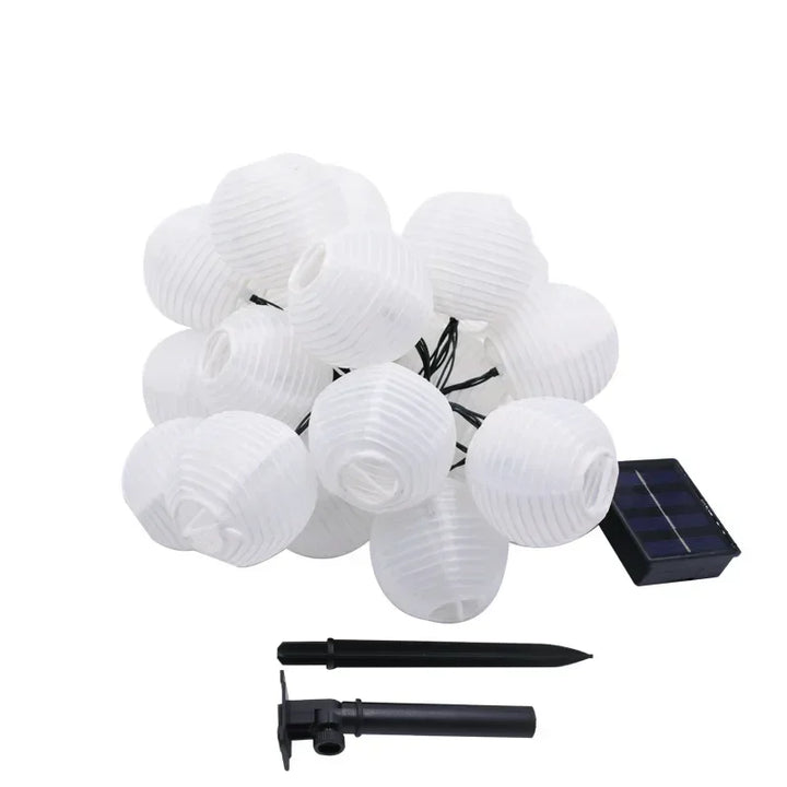 Lisslune | SunShade Solar Lantern String Lights – Weatherproof Outdoor LED Decoration
