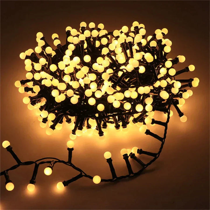 Lisslune | TwinkleWave – Waterproof LED string lights for outdoor
