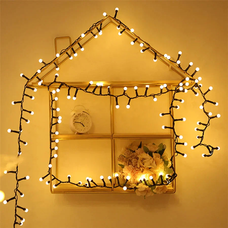 Lisslune | TwinkleWave – Waterproof LED string lights for outdoor